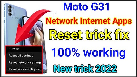moto G31 Net Problem Solve Solve | How to Solve Network internet problem Moto G31 2021