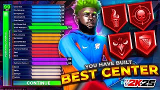BEST CENTER BUILDS IN NBA2K25!! *GAME-BREAKING* INSIDE & SHOOTING CENTER BUILDS NBA2K25
