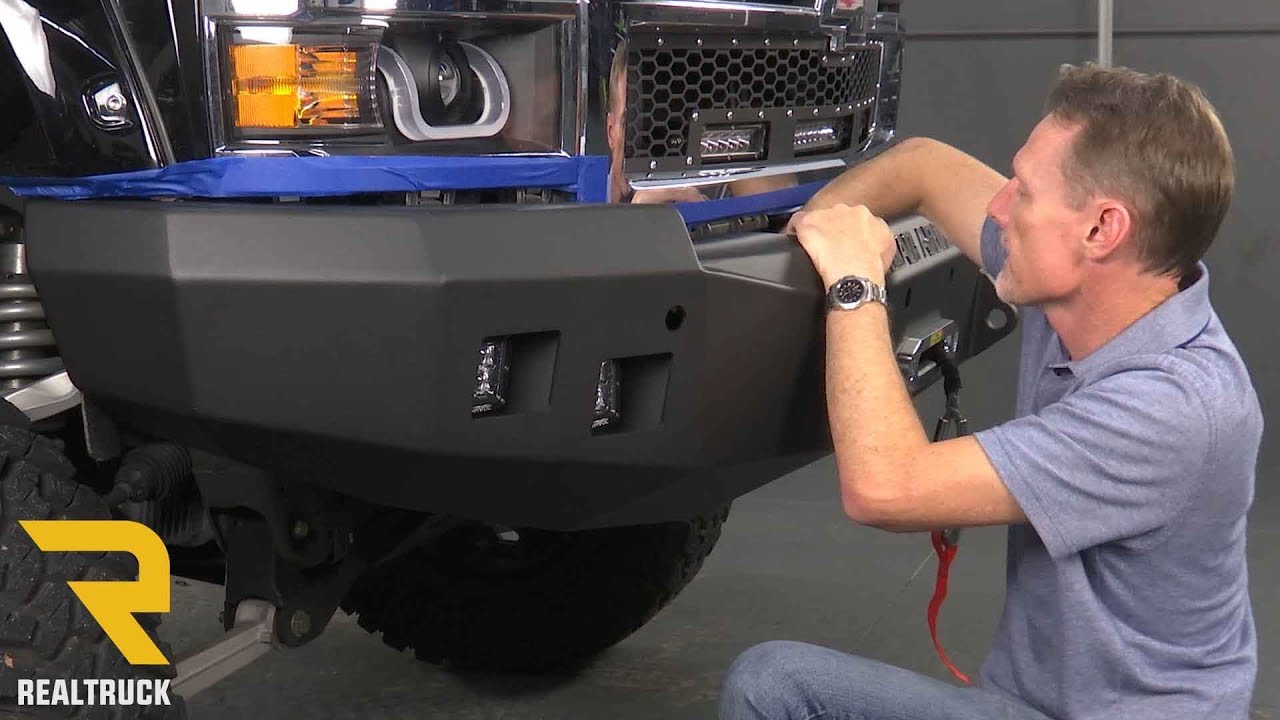 How To Install Road Armor Stealth Front Bumper On A 2014 2015