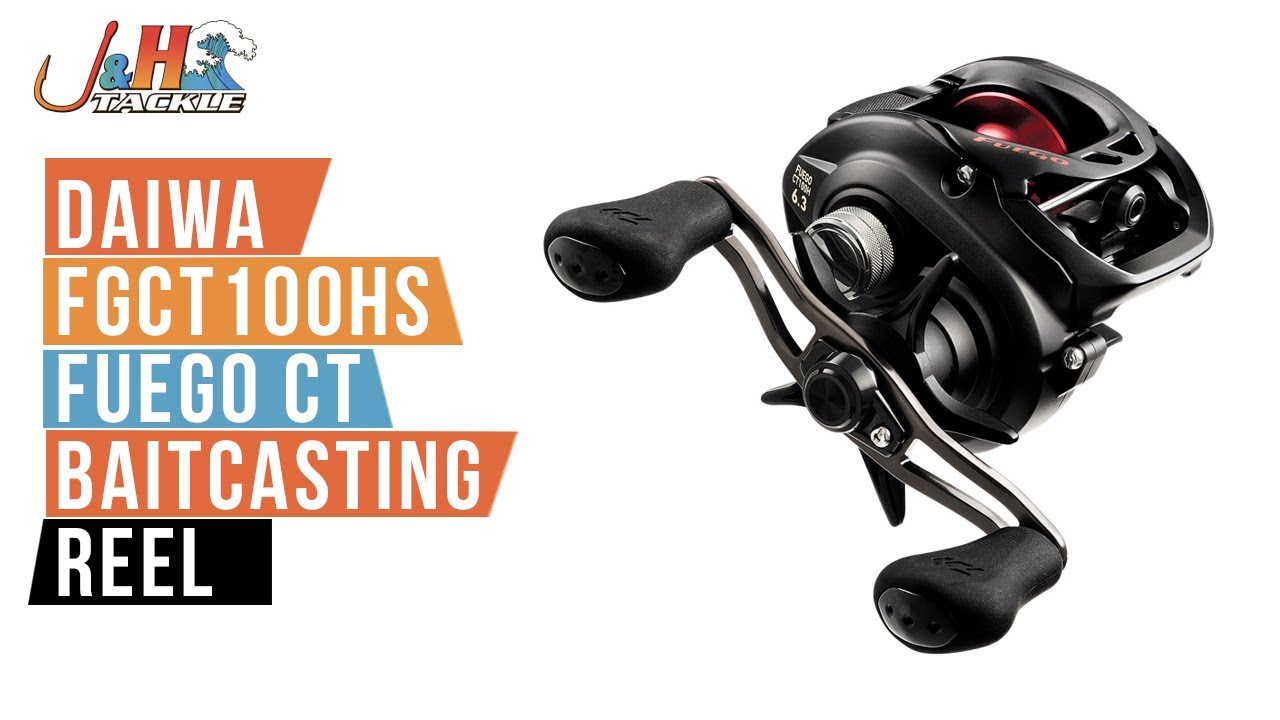 Daiwa FGCT100HS Fuego CT Baitcasting Reel