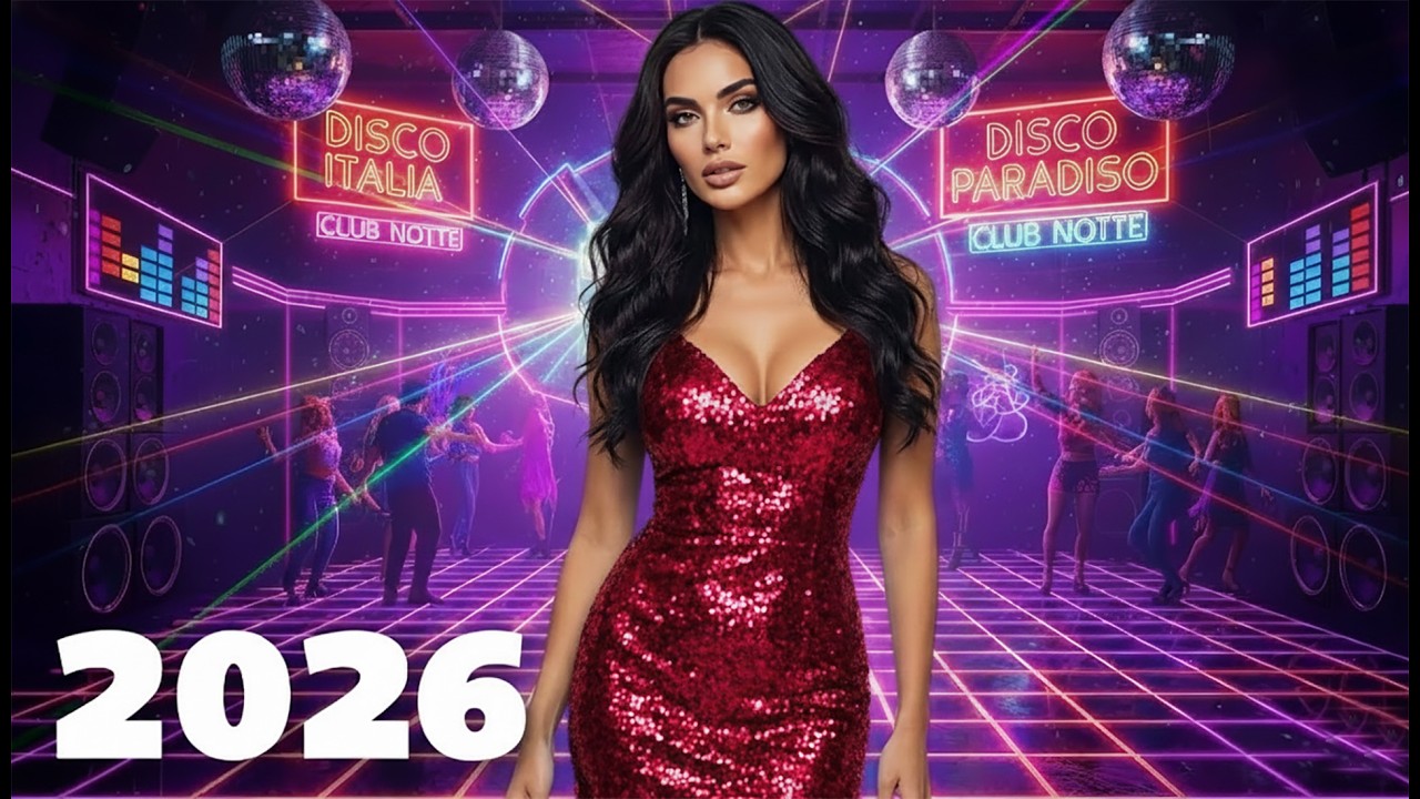 Disco Italia Hits  | Top 80s & 90s Disco Remixes #dj