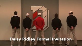 Daisy Ridley Formal Invitation