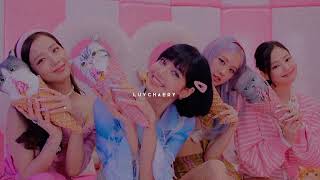 Blackpink - ice cream (sped up) Resimi