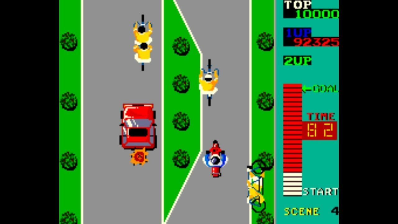 Kick Rider [Arcade Longplay] (1984) Universal - YouTube