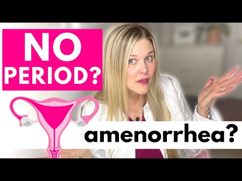 NO PERIOD?! What Is Amenorrhea? Top Causes Of Missing Your Period