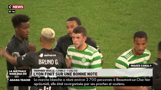 Football : Lyon finit sur une bonne note