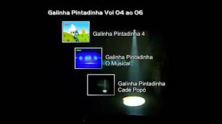 Menu Dvd Galinha Pintadinha 3X1 Volume 2