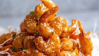 Honey Prawns  stays crispy for HOURS!