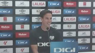 Íñigo Pérez, en la previa del Rayo - Granada: "No es la condición ideal para preparar un partido"