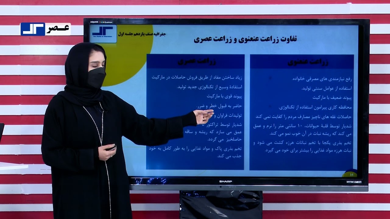 دروس مکتب |  جغرافیه   صنف یازدهم   - درس اول