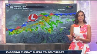 Alana's Tuesday Flooding Forecast