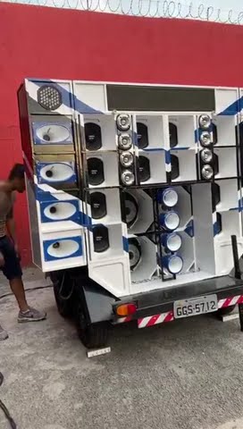 EROS TARGET BASS 3K   MEDIO GRAVE 7DRIVER 10' NO PAREDAO DO VINI #shorts