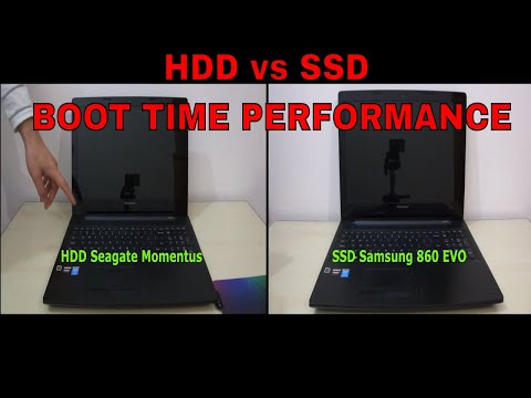 SSD vs HDD | Lenovo G50 | Boot time performance test