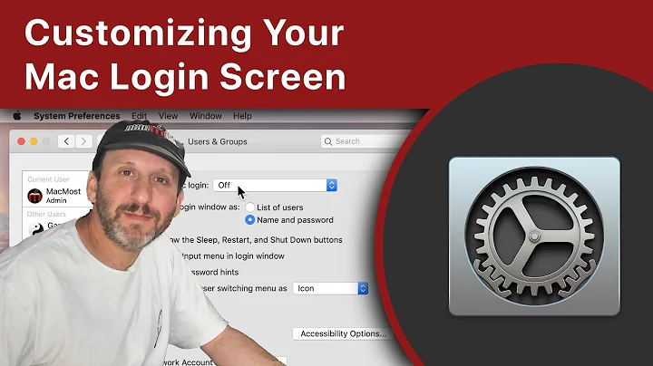 Customizing Your Mac Login Screen