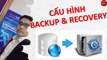 Cấu hình sao lưu và phục hồi Cơ sở dữ liệu - Giới thiệu (13.1) | Oracle Database Tutorial