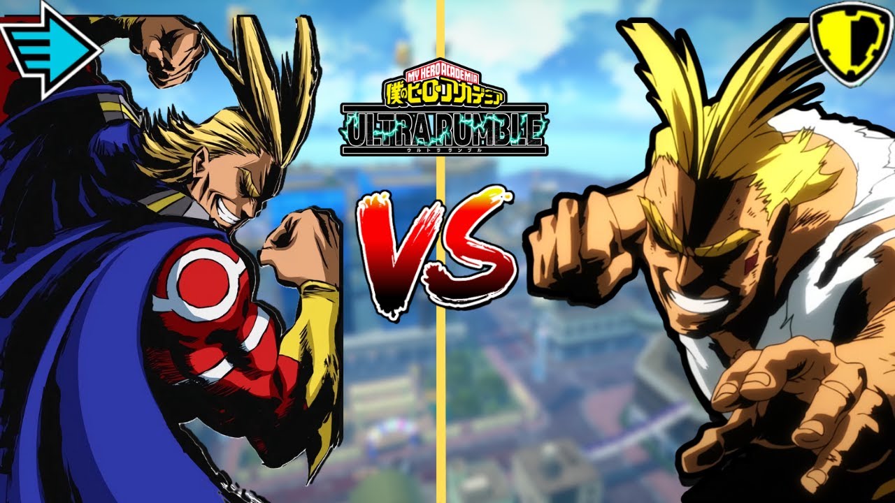 QUEM É O MELHOR? ALL MIGHT RAPID VS ALL MIGHT ASSAULT! - My Hero Ultra Rumble