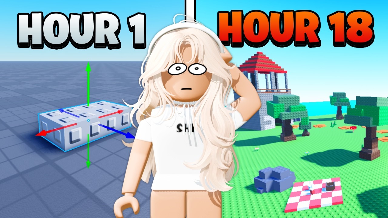 I Learned Roblox Game Development In 24 Hours - YouTube