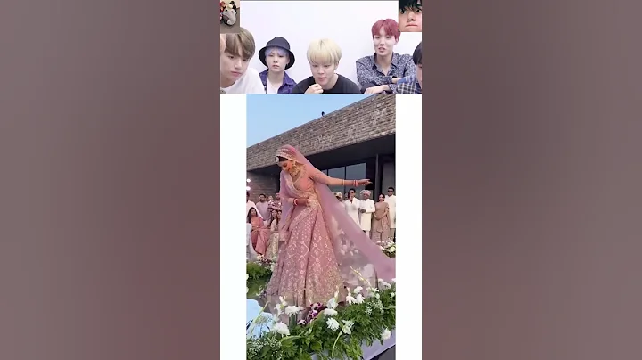 BTS REACTION Heartbreaking Bridal Entry #bridalentry #bridandgroom #wedding #entrysong #shorts