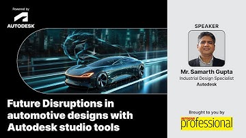 Webinar | Future Disruptions in Automotive Design with Autodesk Studio tools