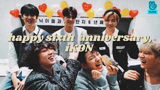 happy 6th anniversary, iKON!