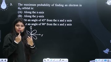 The maximum probability of finding an electron in dxy orbital is:....
