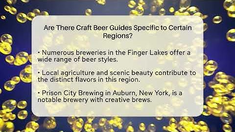 Are There Craft Beer Guides Specific to Certain Regions? | The Pint Guy