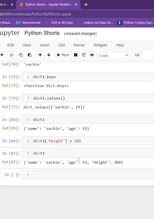 How to Update Existing Values in Dictionary in Python in Hindi - YouTube
