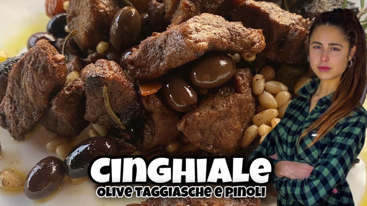 💚CACCIA VILLAGE|Cinghiale in bianco con Olive Taggiasche e Pinoli💚