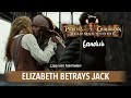 Elizabeth Betrays Jack The Kiss FANDUB Pirates Of The Caribbean 2 Dead Man S Chest 