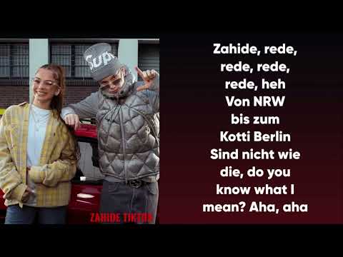 ZAH1DE x BENNO- REDE (Songtext/Lyrics)