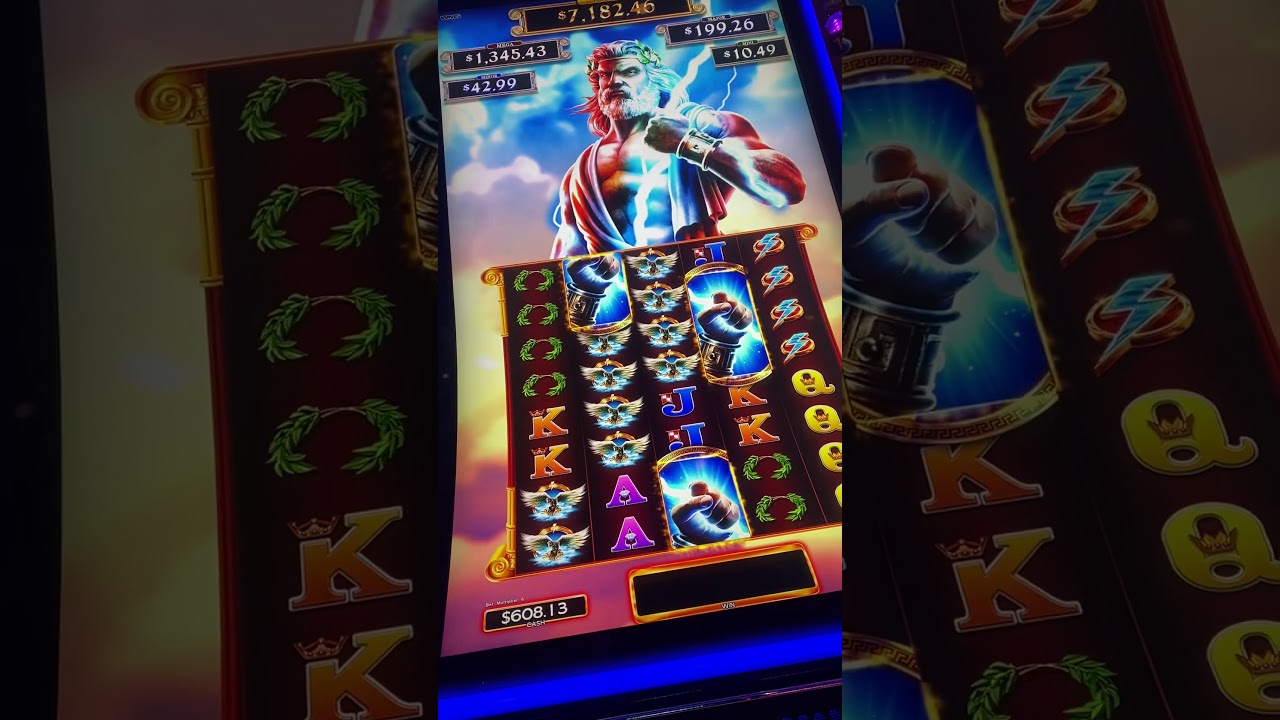 Zeus Unleashed Slot Max Bet Bonuses!