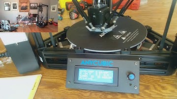 AnyCubic Kossel Delta 3d printer assembly