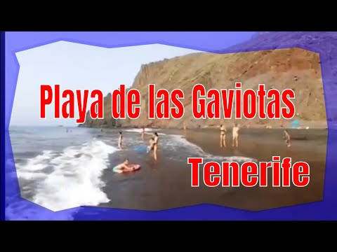 Playa de Las Gaviotas #vendevisiatenerife 😍 Tenerife y sus playas...