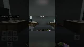 Jukebox Secret Entrance in Minecraft Bedrock #minecraft #shorts