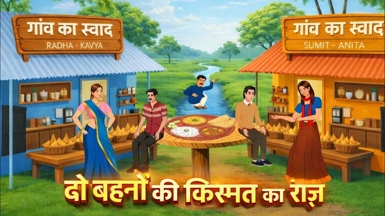 Gaav Ka Asli Swaad | Heart Touching Hindi Kahani | Emotional Story #MoralStory #hindikahani 