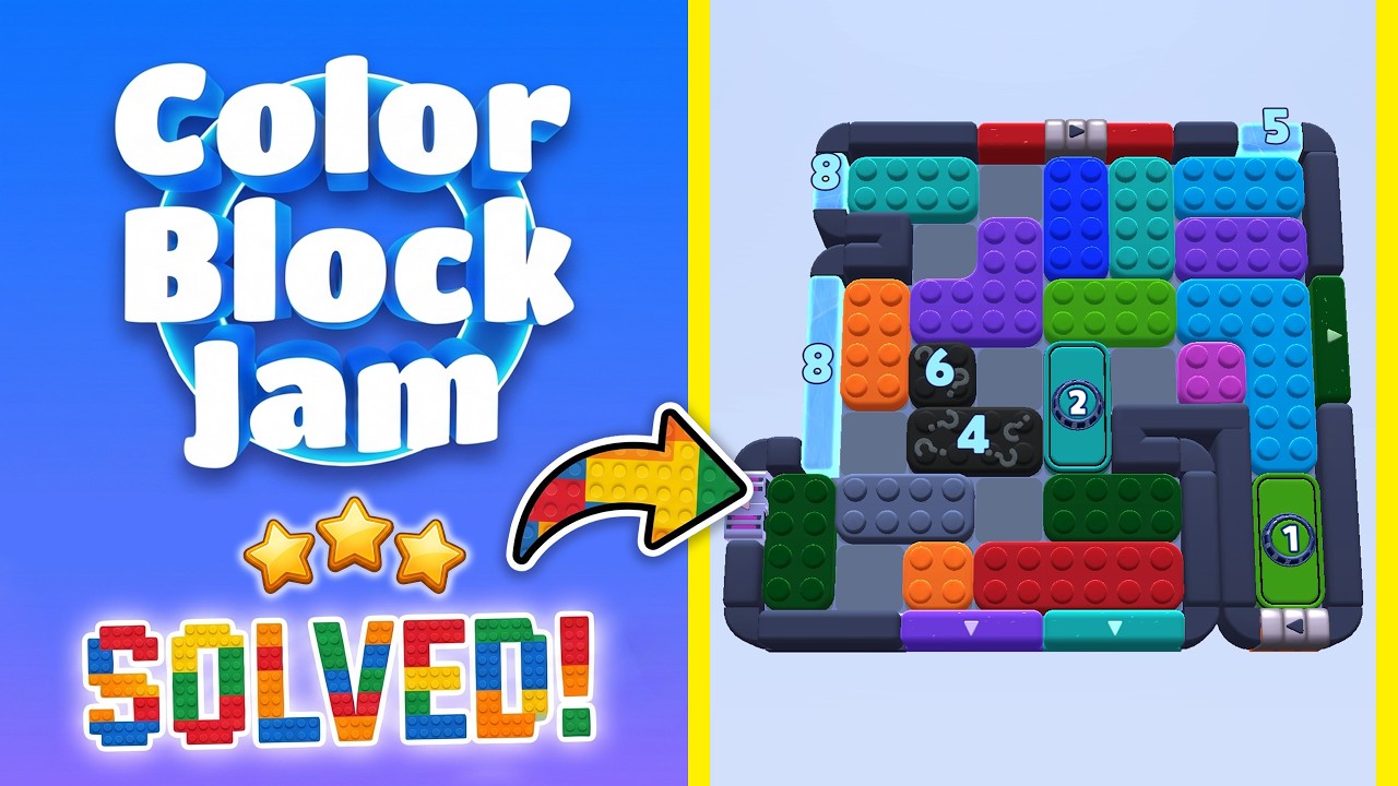 Color Block Jam - Level 1476 (1473) Walkthrough 🧩 | New Update