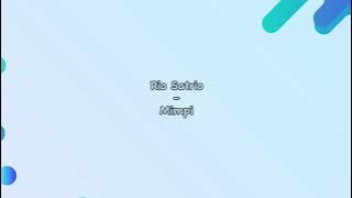 Rio Satrio - Mimpi (Lirik Lagu)