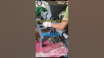 Assembling Our Charcoal Making Machine: Watch our Kenyan Customer in Action!#charcoalmachine