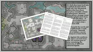 Let's Draw a Dungeon Map: Map 1 FINISHED