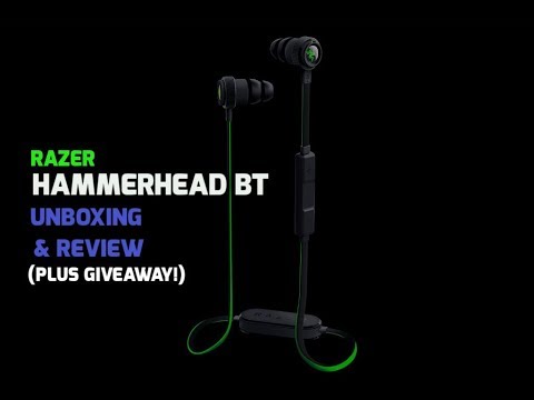 Razer Hammerhead BT Wireless Headset Unboxing & Review