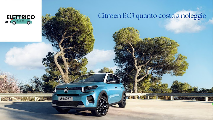 Citroen Ec3 a Noleggio ecco quanto costa!