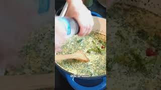 How to make the best low carb keto friendly broccoli and cheese soup.