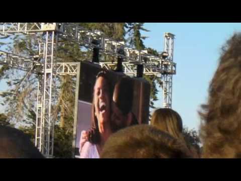 Drake kisses girl on stage at Extravaganza 2010 at...