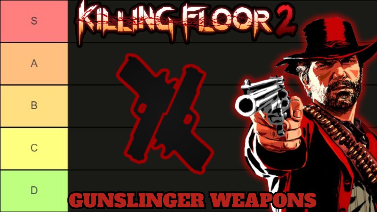 Killing Floor 2 Gunslinger Weapons Tier List! - YouTube