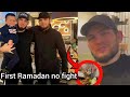 Watch Khabib Nurmagomedov enjoying his first Iftar at Ramadan with no fights in contract