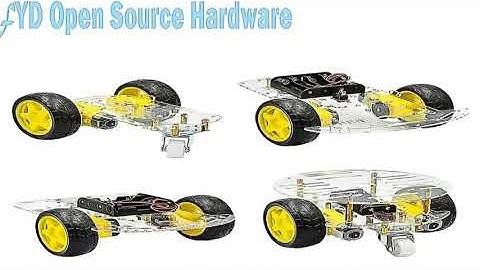 Avoidance tracking Motor Smart Robot Car Chassis Kit Speed Encoder Battery Box 2WD Ultrasonic modu