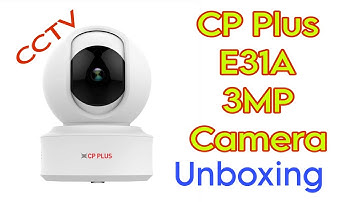 CP Plus  E31A CCTV Camera Unboxing