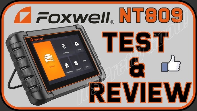 Meet the New Foxwell NT809BT OBD2 Bluetooth Scanner