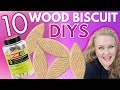 AWESOME Wood Biscuit DIY HACKS You MUST SEE !!  CREATIVE ON THE CHEAP