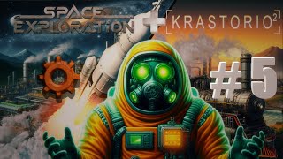 Race Against Time and Space #5 (Factorio Space Exploration + Krastorio 2)